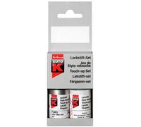 Lackstift Set geeignet für OPEL MARSEILLEROT 549 Perleffekt Farbe und Klarlack