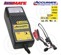 Lade Ladegerat Gel Blei Tecmate Accumate 6V 12V Universal