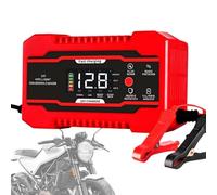 Ladegerät Für Autobatterie | Intelligentes Batterieladegerät | Bordladegerät | Mit 6a Ausgang & 130w Leistung - Für Auto, Motorrad, SUV & Dreirad Zur Batteriepflege In Werkstatt, Garage & Zuhause
