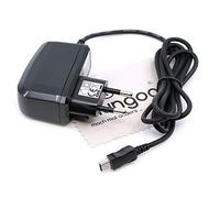 Ladegerät passend für Tomtom Go 520T, Go 720T, Go 920T, One 2. Generation, One 3. Generation, One XL Navigationsgerät mini-USB Ladekabel Kabel Netzladegerät OTB mit mungoo Displayputztuch