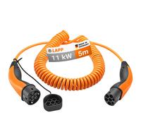 LAPP 61799 - Typ 2 Kabel, Spiral, 11 kW, 20 A, 3-Phase, 5 m, orange LAPP MOBILITY