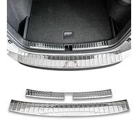 Ladekantenschutz Edelstahl innen + außen Chrom passend für Skoda Karoq | ab 2017