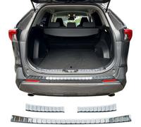 Ladekantenschutz Edelstahl innen + außen Chrom passend für Toyota Rav4 V ab 2018