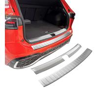 Ladekantenschutz Edelstahl innen + außen matt passend für VW Tiguan III ab 2024>