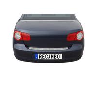 Ladekantenschutz Edelstahl matt Gebürstet passend für VW EOS | 2006-2015