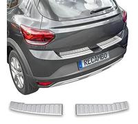 Ladekantenschutz Edelstahl matt passend für Dacia Sandero III | DJF | BJ ab 2021