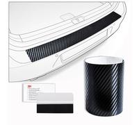 tuning-art FL179 Ladekantenschutz Folie mit Rakel passend für Opel Mokka B 2021-, Farbe:Carbon-Look