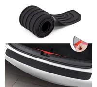 DGHJJ Ladekantenschutz für Porsche Cayenne Coupé 9YB I 2019-2024,Einstiegsleisten Schutz Stoßstangenschutz aus Gummi inkl Anti Kratz Kantenschutz Aufkleber Heckstoßstangenschutz,104 * 9cm Black