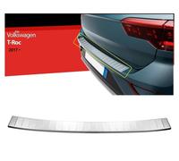 Ladekantenschutz für VW T-Roc Edelstahl Heckstoßstangenschutz 2017-2024 Chrom