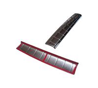 Ladekantenschutz Innen für Audi Q2 2016-2024 Stoßstangenschutz Edelstahl Silber