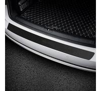 Ladekantenschutz Kofferraum für Skoda Kodiaq II 2024 2025, Kohlefaser Stoßstangenschutz Heck Rear Bumper Aufkleber Auto Zubehör,104 * 9