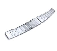 tuning-art BL1016 Ladekantenschutz mit Abkantung passend für Dacia Sandero 3 / Stepway 3 2021-, Farbe:Silber
