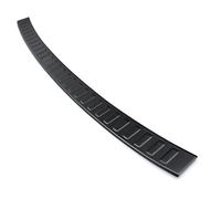 teileplus24 AL102 Ladekantenschutz Aluminium kompatibel mit Seat Ateca 5FP Cupra Ateca Matt 2016-, Farbe:Schwarz