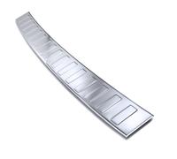 tuning-art BL967 Ladekantenschutz mit Abkantung für Skoda Kamiq NW 2019-2023, Farbe:Silber