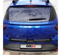 Ladekantenschutz Stoßstangenschutz Kompatibel mit Dacia Sandero 2021-2023 Glanz Schwarz ABS