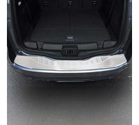 Ladekantenschutz Stoßstangenschutz für Ford S-Max 2006-2014 Edelstahl Silber