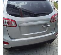Ladekantenschutz Stoßstangenschutz für Hyundai Santa Fe 2012-15 Chrom Gebürstet
