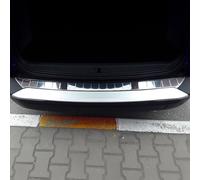 OMAC Ladekantenschutz Stoßstangenschutz kompatibel mit Peugeot 2008 2019-2024 Edelstahl Silber