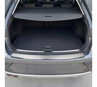 Ladekantenschutz Stoßstangenschutz für Seat Leon 2014-2020 Edelstahl Gebürstet