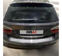 OMAC Ladekantenschutz Stoßstangenschutz kompatibel mit VW Golf 1998-2004 Chrom Gebürstet