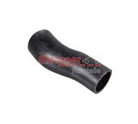 Ladeluftschlauch METZGER 2401207 für HYUNDAI KIA, Ausgang, Ladeluftkühler, links