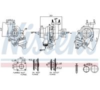 Lader Aufladung FACTORY NEW NISSENS 93607 für VOLVO S60 2 134 V60 1 155 3