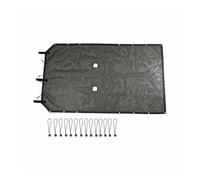 Laderaumabdeckung Für Jeep Für Wrangler Für JK 2 Türen 2007-2013 2014 2015 2016 2017 Autodach-Sonnenschutzabdeckung Mesh-Isoliernetz Autozubehör Frachtabdeckungen(Short Style)