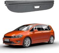 Laderaumabdeckung Kofferraum für VW Golf Sportsvan 2015-2020 Schutz Abdeckung Cargo Cover Schwarz Ausziehbar Kofferraumabdeckung Rollo