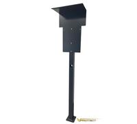 Ladesäule Standsäule Stele Standfuß für Wallbox ABL EMH1 mit Regenschutz