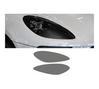 LadyCent Scheinwerferfolie für Porsche Macan 2014-heute, Autoscheinwerfer-Schutzfolie, geräucherter schwarzer transparenter TPU-Aufkleber (2018-heute geräuchertes Schwarz)
