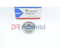 Lager Kugellager Starr A Ein Zahnrad Geschlossen Beide Seiten SKF 6200-2Z D.