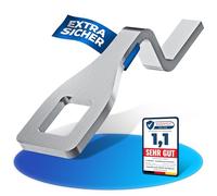 LAINFELD Heckklappenaufsteller | 10 cm Heckklappen Aufsteller | Türsicherung kompatibel mit VW T5 T6 Volkswagen Camper California Comfortline Beach