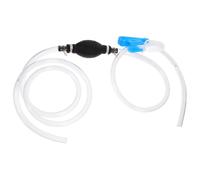 LALADEFIEE Handpumpe für Benzin mit 2m Pvc Schlauch und Abs Material Vielseitige Manuelle Absaugpumpe zur Verhinderung von Verschütten und Lecks für Motorrad und Auto