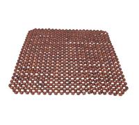 LALADEFIEE Holzkugel Auto Sitzkissen Atmungsaktiv Kühlend Massagefunktion für Pkw Lkw Büro Stuhl Sommer Sitzauflage Braun