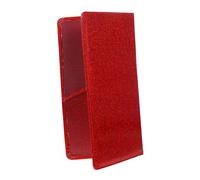 LALAFINA Car Registration Insurance Card Holder Pu- Stilvoller Dokumentenhalter Für Auto-registrierung Und Versicherungsunterlagen Accessoire Für Rot Und Glänzend