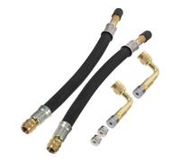 LALAFINA Valve Stem Extension Adapter für Auto Lkw Anhänger und Wohnmobil Langlebige Ventilverlängerung zur Einfachen Reifenbefüllung Einfache Montage Verbessert Fahrzeugleistung