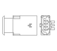 Lambdasonde beheizt 466016355101 MAGNETI MARELLI für ROVER LAND ROVER