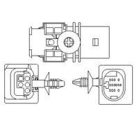 Lambdasonde beheizt 466016355176 MAGNETI MARELLI für SUZUKI SX4 Stufenheck
