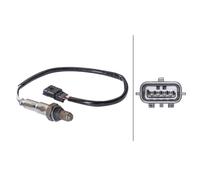 Hella Lambdasonde 6PA 358 103-041 – 4-polig, Kabel 365 mm, für Lada Nissan Renault Dacia