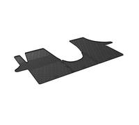 LAMPA 97303 Fußmatte Gummimatte Vorne Matte schwarz Kompatibel mit VW Transporter T6 Bus SGB, SGG, SGJ Transporter T6 Kastenwagen SGA, SGH Transporter T6 Pritsche/Fahrgestell SFD, SFE, SFL, SFZ
