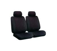 LAMPA Glamur schwarz, Satz Autositzbezüge für die Vordersitze