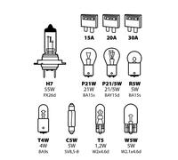 Lampa Kit Ersatzlampen 11 St., Halogen H7 - 12V