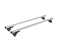 NORDRIVE NOWA Aluminium Grundträger für Fahrzeuge mit geschlossener Reling lt. Fahrzeugliste - N15065