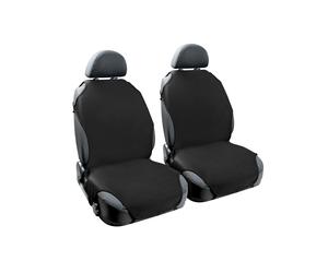LAMPA T-Shirt schwarz, Satz Autositzbezüge für die Vordersitze
