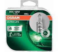 Lampe Birne 2x Original Osram ULTRA LIFE / Fassung H1 12V 55W
