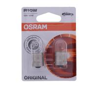 OSRAM ORIGINAL LINE 12V, Lampen mit Metallsockeln, R10W, Doppelblister, 2 Lampen, white
