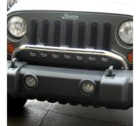 Lampenbügel für Scheinwerfer Edelstahl Light Bar Jeep Wrangler JK 07-18