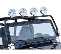 Lampenbügel schwarz Scheinwerferhalter Jeep Wrangler TJ 96-02