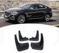 LANAZU Schlamm Klappen Spritzschutz für BMW X6 F16/2015-2019, Auto Schmutzfänger Spritzschutz Kit Schutzblech Vorne Hinten Spritzklappen Kotflügel