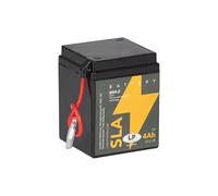 LANDPORT Batterie 6N4-2 SLA 6V 4Ah, 71x71x93mm, wartungsfrei kompatibel für Motorrad Aprilia, Honda, Suzuki, Yamaha